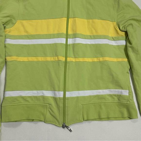 ESCADA SPORT Green Matching Set Zip-Up Track Jacket & Tank Top Size Medium - Picture 5 of 16